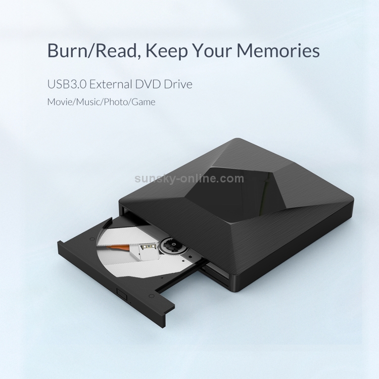 ORICO DVDXD007 Portable USB 3.0 Interface External CD DVD Optical