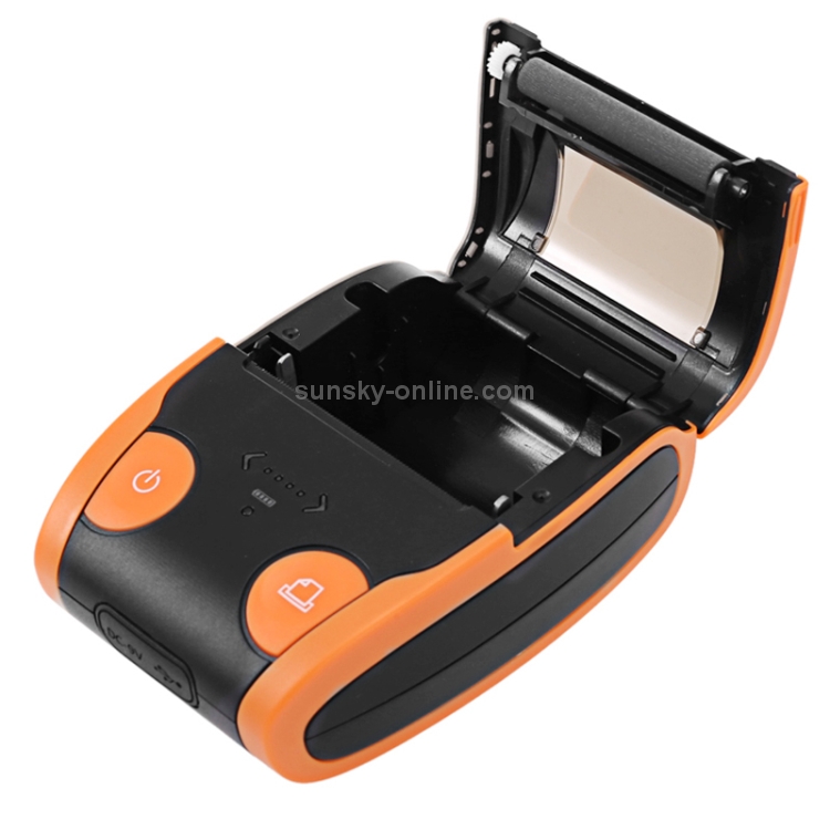 Qs 5806 Portable 58mm Bluetooth Pos Receipt Thermal Printerorange 5713