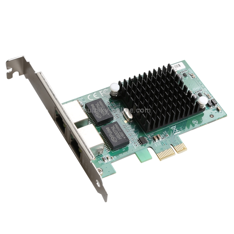 TXA020 Intel 82575 Puertos duales RJ45 NIC 10/100/1000 Adaptador de tarjeta de red PCI Express PCIE x1 Gigabit - 3