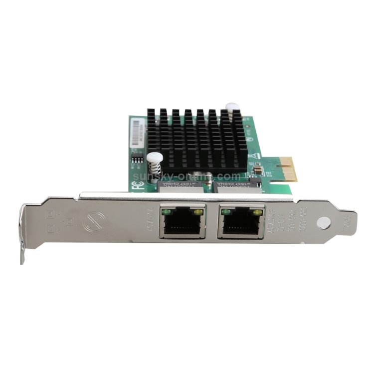 TXA020 Intel 82575 Puertos duales RJ45 NIC 10/100/1000 Adaptador de tarjeta de red PCI Express PCIE x1 Gigabit - 4