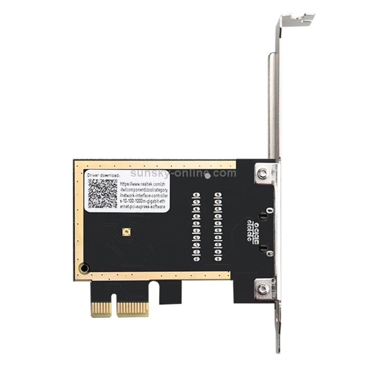 TXA065 Realtek 8111H 10/100 / 1000Mbps PCI-E Adaptador de tarjeta LAN de red Ethernet de escritorio - 2