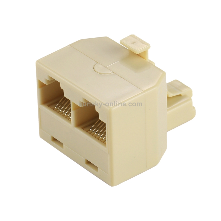 Acquista Miglior connettore adattatore splitter presa da 2 a 1 porta LAN  cavo PC Ethernet 6 CAT5 RJ45