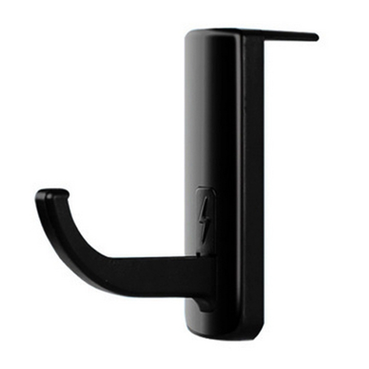 Soporte universal para auriculares, monitor de PC, escritorio, soporte para auriculares, gancho (negro) - 1