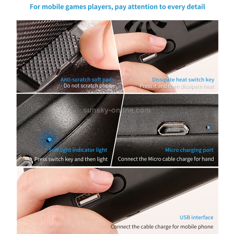 Baseus Mobile Games Hand Handle / Radiator / Desktop Bracket Baseus Mobile Games Hand Handle / Radiator / Desktop Bracket