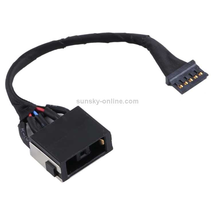 Conector de alimentación de CC con cable flexible para Lenovo ThinkPad T460S T470S DC30100PY00 - 2