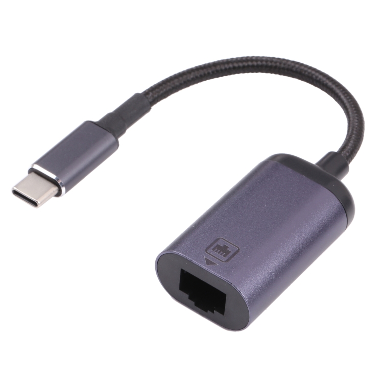 USB-C / Type-C Male to 100M RJ45 Female Adapter Cable - 1