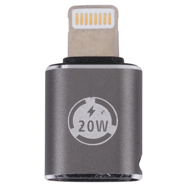 20W 8 Pin Male to USB-C / Type-C Female Straight Charging Adapter 20W 8 Pin Male to USB-C / Type-C Female Straight Charging Adapter