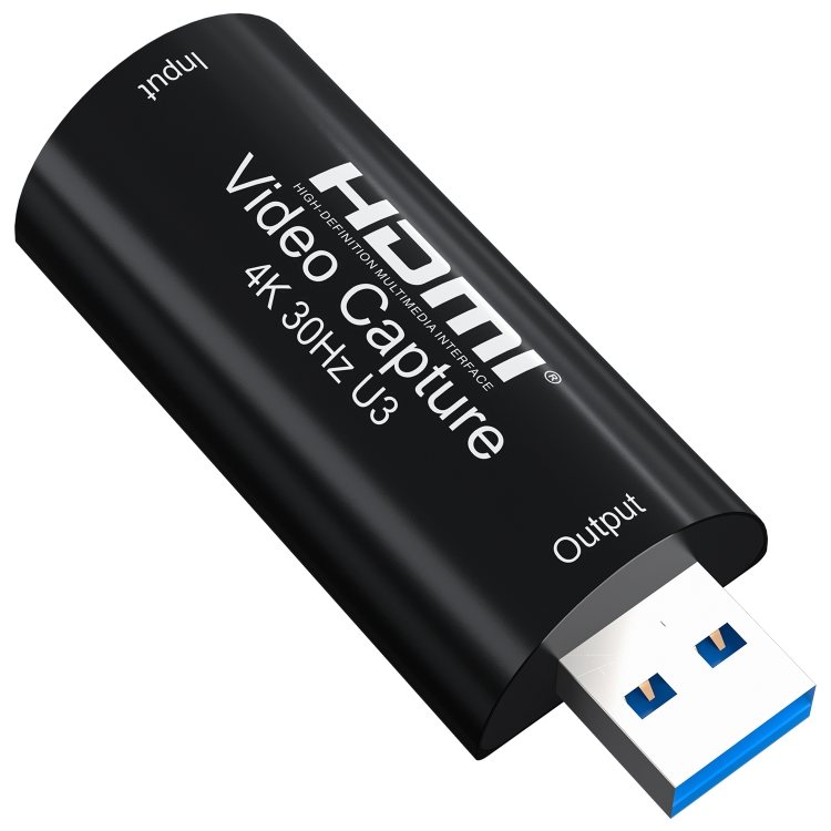 Dispositivo de tarjeta de captura de audio y video HD003 USB 3.0 HDMI 4K HD - 1