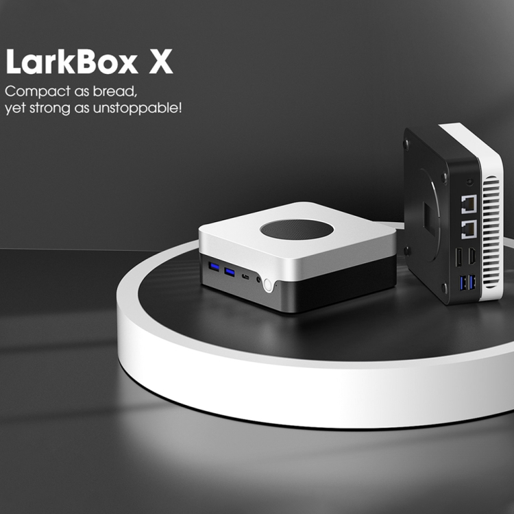 CHUWI LarkBox X Mini PC, Windows 10, AMD Ryzen 7 3750H Quad Core hasta 4,0 GHz, 12GB+512GB, Soporte WiFi 6, Bluetooth 5.2 - 4