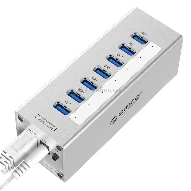 Hub USB-C avec 4x ports USB-A 3.0 5Gbps - Blanc - Orico