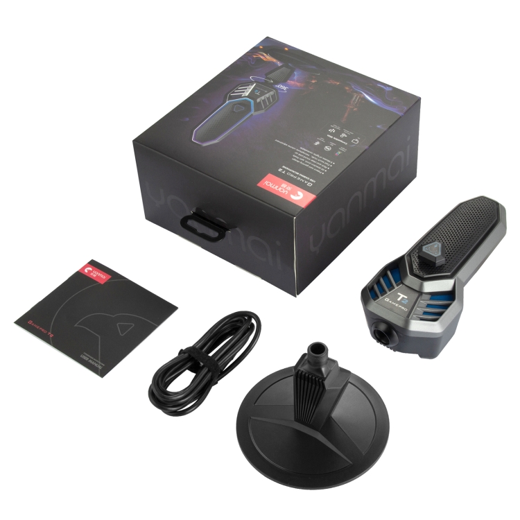 Micrófono condensador de juegos USB de Yanmai T2 con iluminación RGB - 7