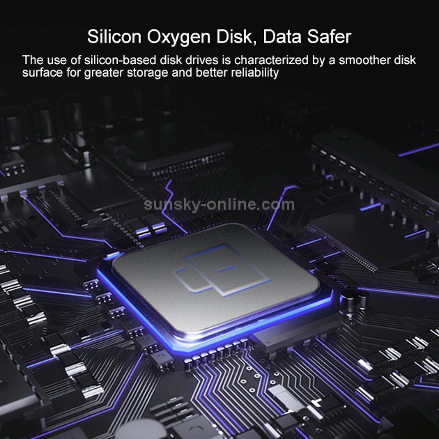 WEIRD 80GB 2.5 pulgadas USB 3.0 Transmisión de alta velocidad Carcasa de metal Unidad de disco duro móvil ultrafina y ligera (Negro) - 6