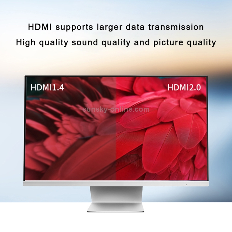 AYS-31V20 HDMI 2.0 3x1 4K Ultra HD Switch Splitter (Negro) - 3