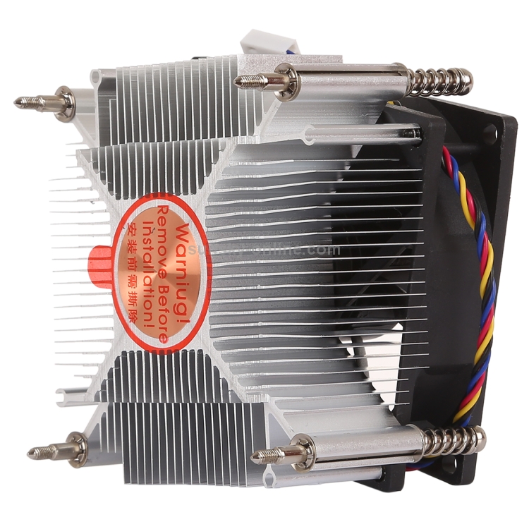 Disipador de calor silencioso silencioso del ventilador del enfriador de la CPU de 4 pines para Intel 1155/1151 / i3 / i5 - 2