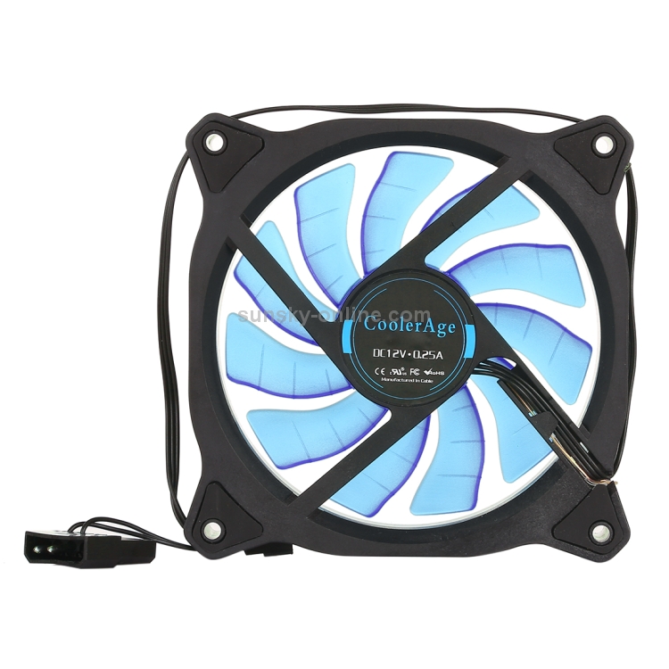 1 A 5 Ventilador De 4 Pinos PWM CPU Cooler Fan PC Caixa Do Resfriamento  Cabo De Alimentação Com Manga Hub