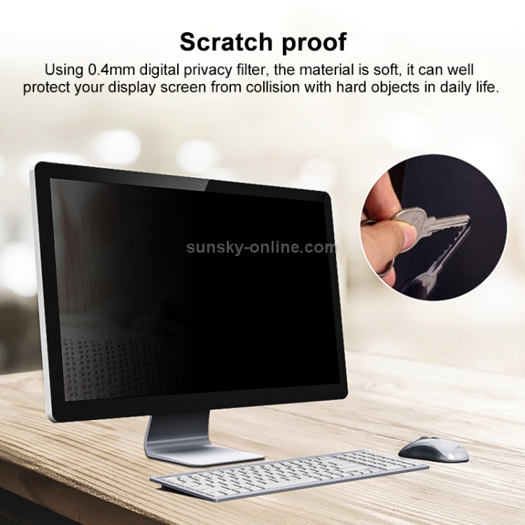 Anti-Screen Filter 22" Protective Film Privacy F PC Computer Monitor Laptop 