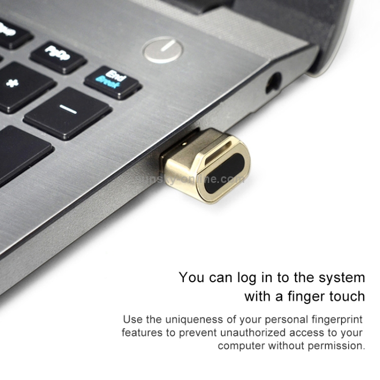 Mini USB Fingerprint Identification Logger Computer Software Protector, Support Windows10 & Windows Hllo (Rose Gold) Mini USB Fingerprint Identification Logger Computer Software Protector, Support Windows10 & Windows Hllo (Rose Gold)