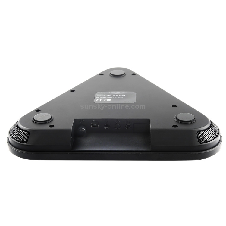 YANS YS-M11 Puerto USB Micrófono omnidireccional para videoconferencia (negro) - 4