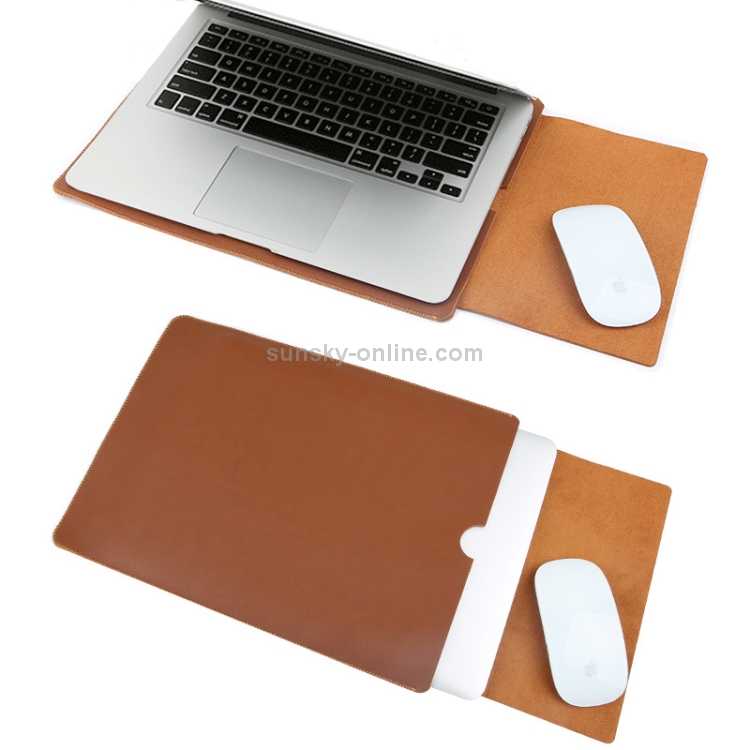 5 in 1 Set Exclusive designed Fashion  Laptop Bag  for MacBook Air 11.6inch(Brown)