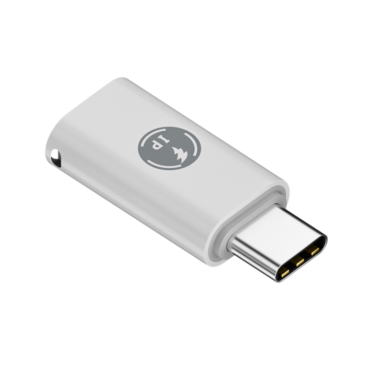USB-C / Type-C Male to 8 Pin Female ABS Charging Adapter USB-C / Type-C Male to 8 Pin Female ABS Charging Adapter