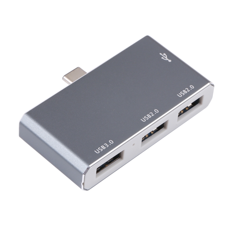 Adaptador HUB USB-C / Tipo-C a OTG de 4 puertos Tipo-C USB 3.0 USB 2.0 - 1