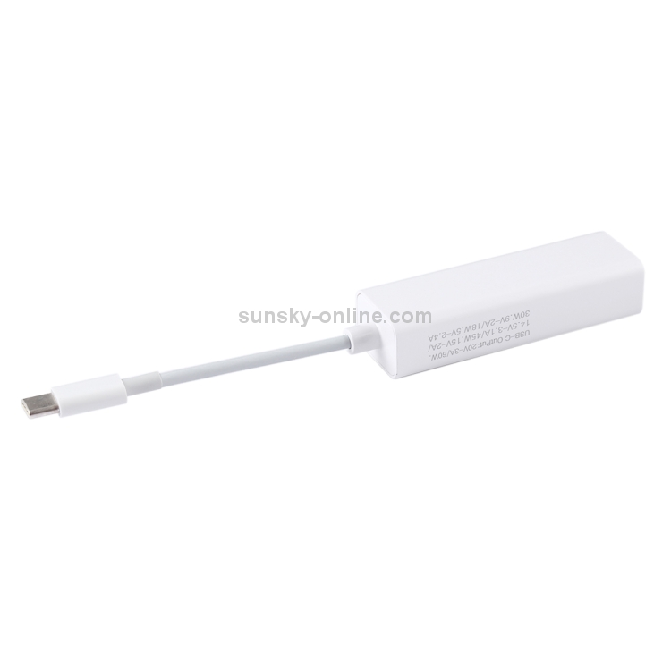 Adaptateur USB C vers MagSafe 2 pour ordinateur Apple MacBook Air
