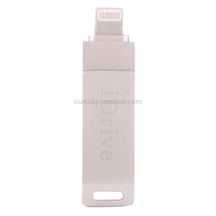 iDragon-U009 64GB 8 Pin to USB 2.0 2 in1 Mini 2 Rotating Metal Flash Disk Drive iDragon-U009 64GB 8 Pin to USB 2.0 2 in1 Mini 2 Rotating Metal Flash Disk Drive