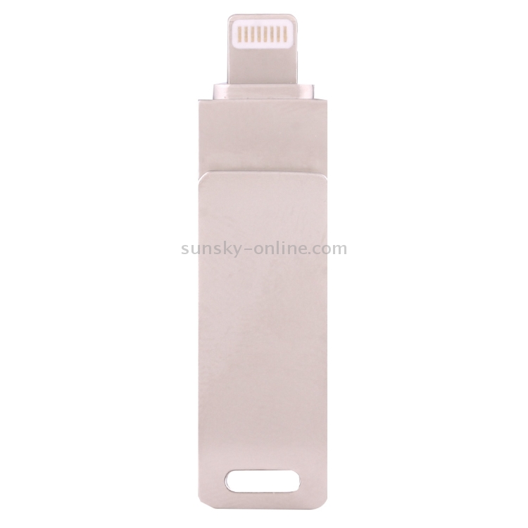 iDragon-U009 128GB 8 Pin to USB 2.0 2 in1 Mini 2 Rotating Metal Flash Disk Drive iDragon-U009 128GB 8 Pin to USB 2.0 2 in1 Mini 2 Rotating Metal Flash Disk Drive