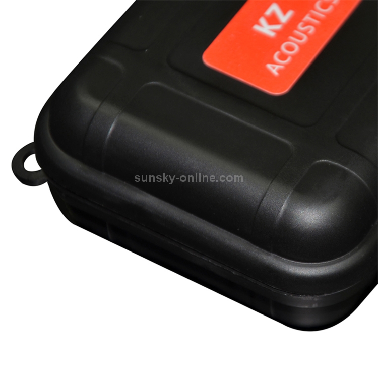 KZ Data Wire Cargador Auricular Portátil PP Material Estuche de recepción (Negro) - 3