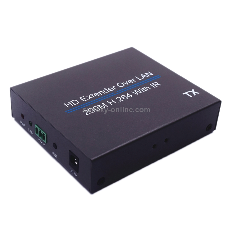 NK-E200IR 200m Over LAN HDMI H.264 HD (Transmisor + Receptor) Extensor con IR - 2