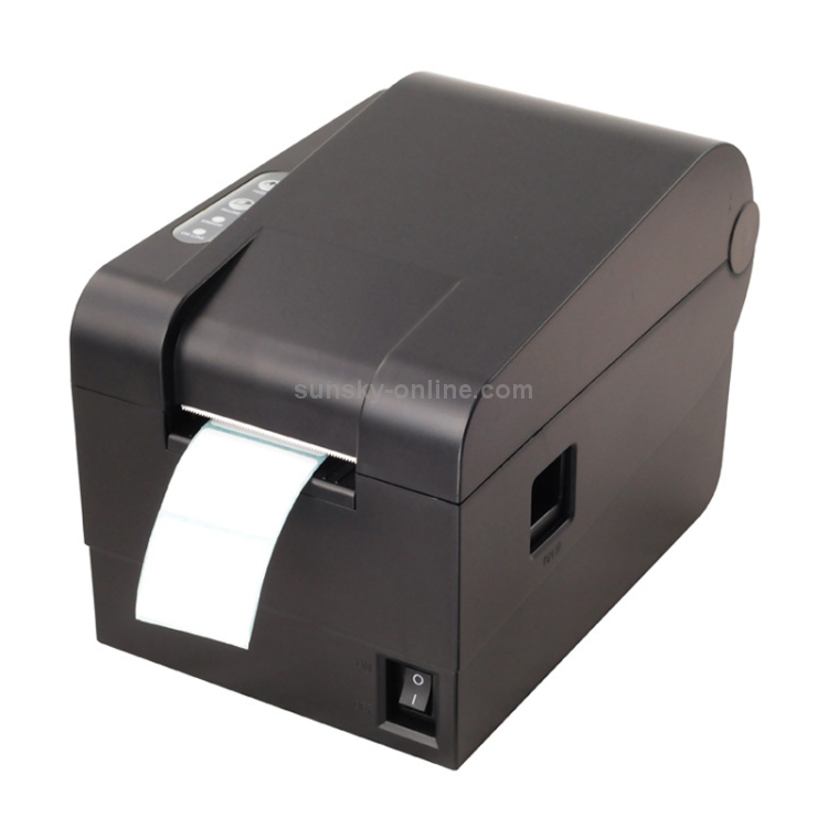 Impresora de código de barras de calibración automática térmica con puerto USB Xprinter XP-235B - 1