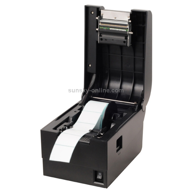 Impresora de código de barras de calibración automática térmica con puerto USB Xprinter XP-235B - 4