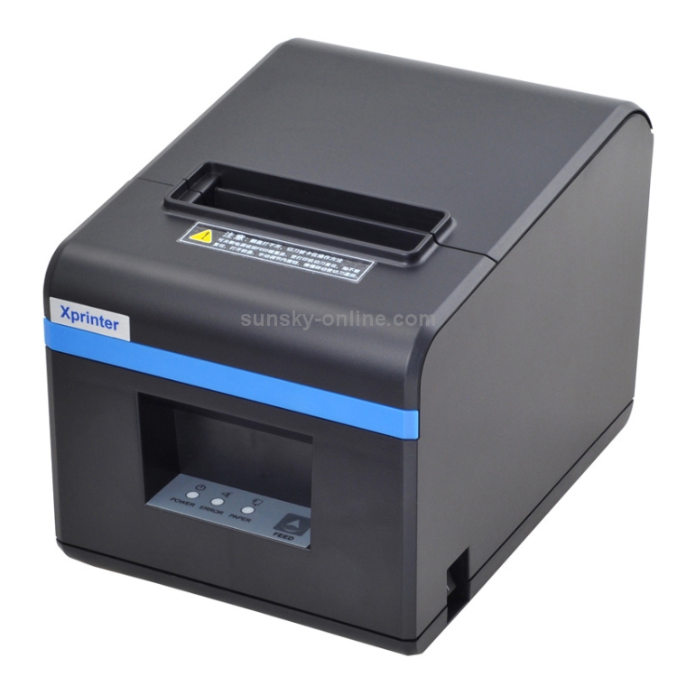 Impresora de código de barras de calibración automática térmica con puerto USB Xprinter XP-N160II - 1