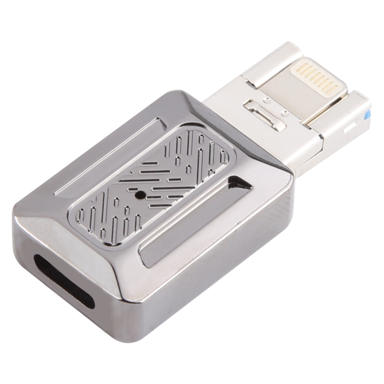 2 in 1 USB + 8 Pin to Type-C Charging Adapter 2 in 1 USB + 8 Pin to Type-C Charging Adapter