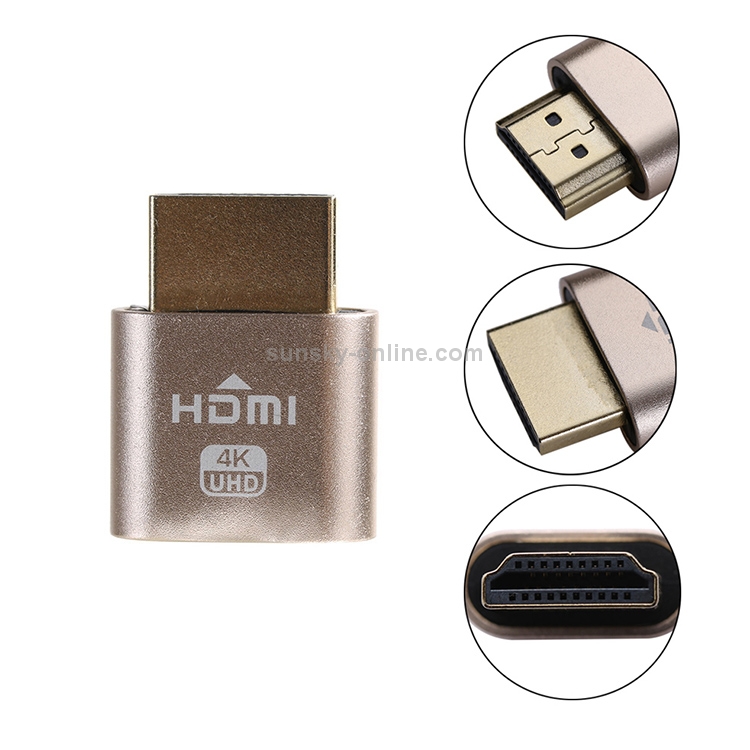 E-Gin-LTH-002 Adaptateur AV numérique vers HDMI 8 broches + Port de  chargement USB pour périphérique d'écran d'affichage TV VGA 1080P HD