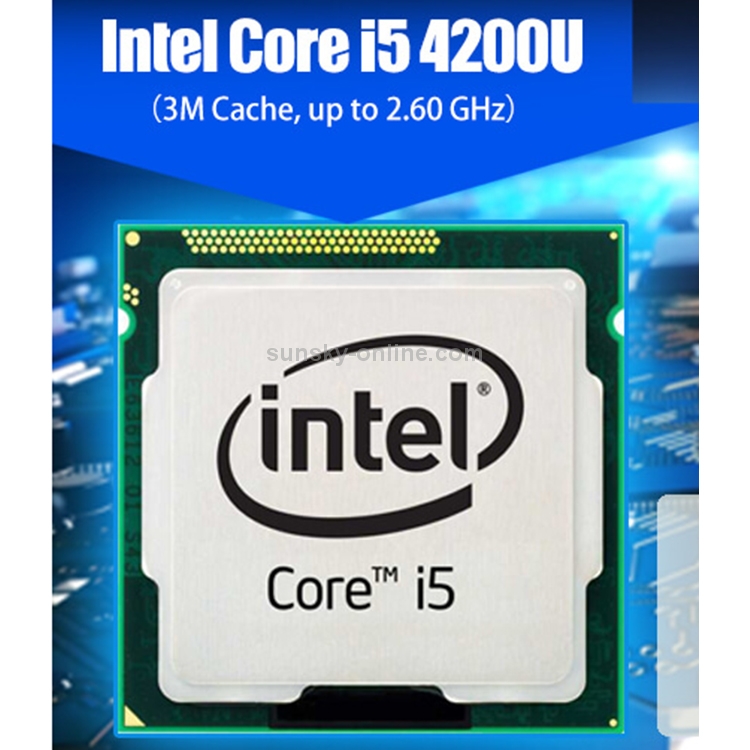 HYSTOU K4 Windows10またはLinuxSystem Mini ITX PC、RAMおよびSSDなし、Intel Core  i5-4200U 2 Core 4スレッド（最大1.60-2.60GHz）、mSATA、WiFiをサポート