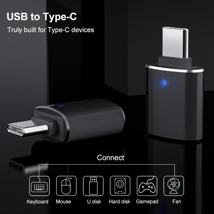 USB to Type-C / USB-C OTG USB Flash Driver (Gold) - B2