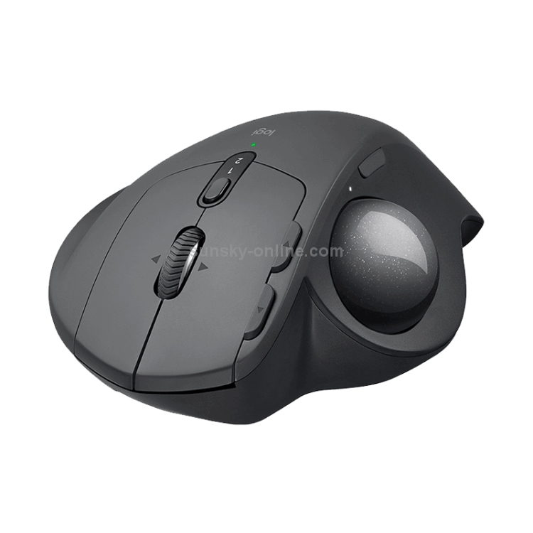 Logitech MX ERGO 440DPI Bluetooth + Ratón óptico inalámbrico Trackball unificador de modo dual (negro) - 1