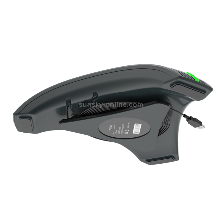 YANS YS-M81 Puerto USB 2.0 Micrófono omnidireccional para videoconferencia (negro) - 3
