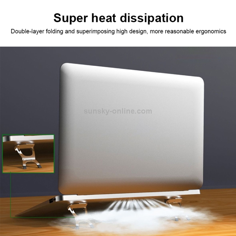 SD-001 2 PCS Desktop Foldable Mini Holder, Specification: Aluminum Alloy SD-001 2 PCS Desktop Foldable Mini Holder, Specification: Aluminum Alloy