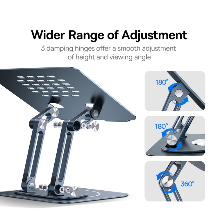 Baseus Support réglable antidérapant pour ordinateur portable