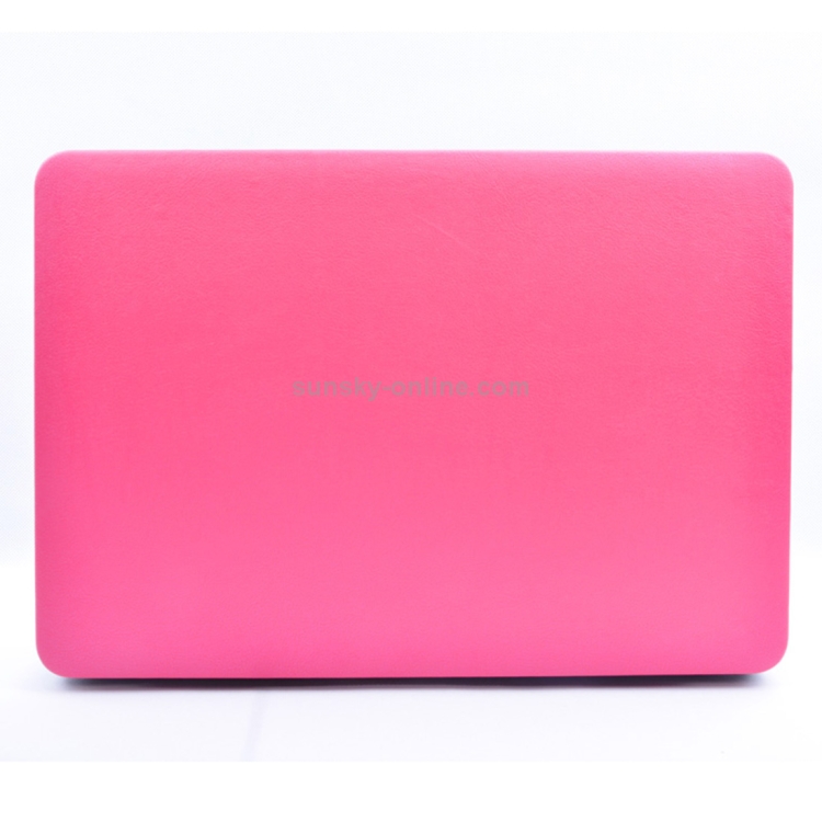 For MacBook Air 11.6 inch A1465 2012-2015 / A1370 2010-2011 Laptop PU Leather Paste Case)(Rose Red) For MacBook Air 11.6 inch A1465 2012-2015 / A1370 2010-2011 Laptop PU Leather Paste Case)(Rose Red)