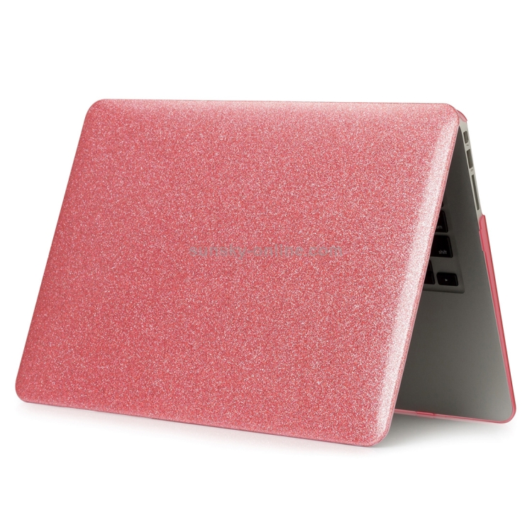 Glittery Powder Laptop PU Leather Paste Case for MacBook Air 13.3 inch A1932 (2018) & A2179 (2020)(Pink) Glittery Powder Laptop PU Leather Paste Case for MacBook Air 13.3 inch A1932 (2018) & A2179 (2020)(Pink)