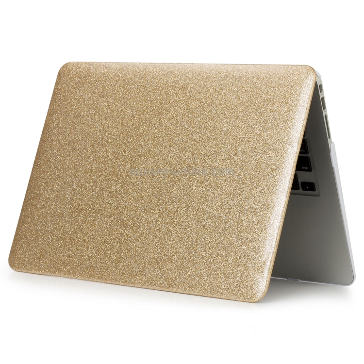Glittery Powder Laptop PU Leather Paste Case for MacBook Pro 15.4 inch A1286 (2008 - 2012) (Gold) Glittery Powder Laptop PU Leather Paste Case for MacBook Pro 15.4 inch A1286 (2008 - 2012) (Gold)