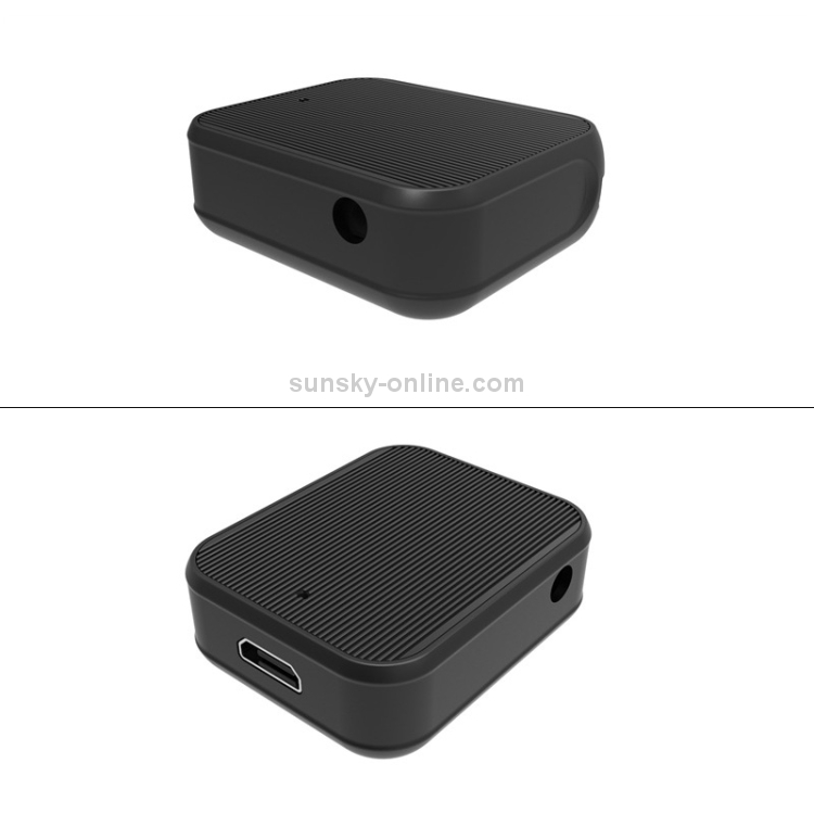 K7 8GB Mini Grabadora MP3 con Control de Voz Inteligente con Reducción de Ruido (Negro) - 3
