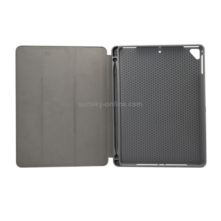 Marble Texture Pattern Horizontal Flip Case for iPad 9.7 (2018) , with Three-folding Holder & Pen Slots(Blue) Marble Texture Pattern Horizontal Flip Case for iPad 9.7 (2018) , with Three-folding Holder & Pen Slots(Blue)