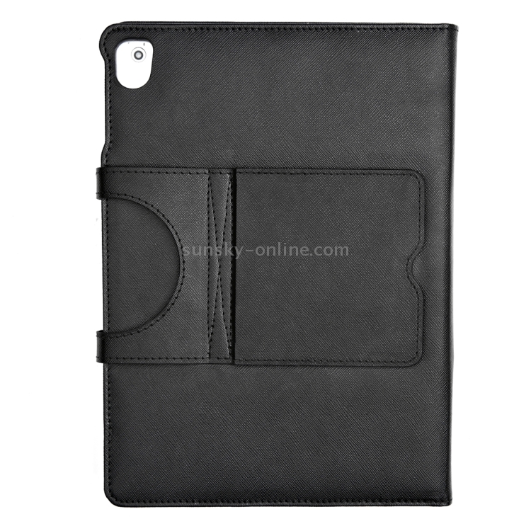 2 in 1 Detachable Bluetooth Keyboard Cross Texture Leather Tablet Case with Holder & Wake-up / Sleep Function for iPad Pro 9.7 inch(Black) 2 in 1 Detachable Bluetooth Keyboard Cross Texture Leather Tablet Case with Holder & Wake-up / Sleep Function for iPad Pro 9.7 inch(Black)