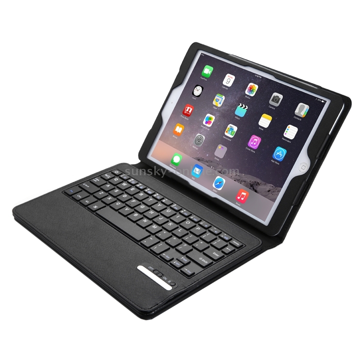 2 in 1 Detachable Bluetooth Keyboard Cross Texture Leather Tablet Case with Holder & Wake-up / Sleep Function for iPad Pro 9.7 inch(Black) 2 in 1 Detachable Bluetooth Keyboard Cross Texture Leather Tablet Case with Holder & Wake-up / Sleep Function for iPad Pro 9.7 inch(Black)