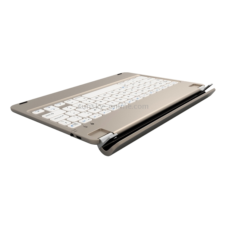 F17 for iPad Pro 9.7 inch & iPad Air 2 & iPad Air Adjustable Slot Magnetic Suction Bluetooth Keyboard with Sleep / Wake-up Function(Gold) F17 for iPad Pro 9.7 inch & iPad Air 2 & iPad Air Adjustable Slot Magnetic Suction Bluetooth Keyboard with Sleep / Wake-up Function(Gold)
