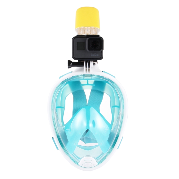 PULUZ Diving Breath Full Face Mask Surface Snorkel Scuba for GoPro 